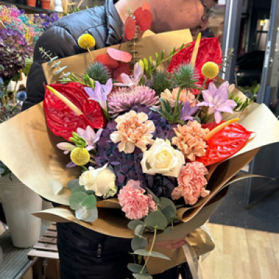 Bright light  - With a bit of every colour made up the day with a big wow thank you 