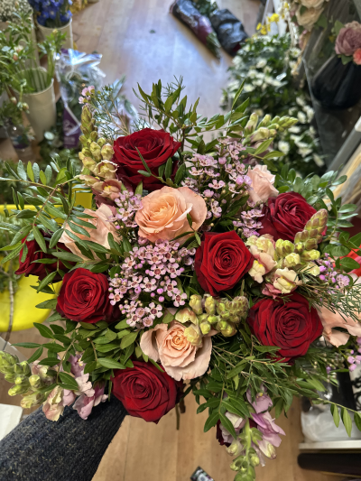Rose more - Lovely red and peach roses